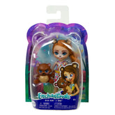 ENCHANTIMALS PAPUSI SI ANIMALUTE BEXIE BEAR SI BIDIE